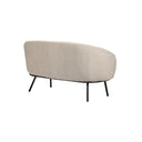 Mars two-seater sofa beige