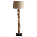 Driftwood floor lamp