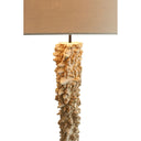 Driftwood floor lamp